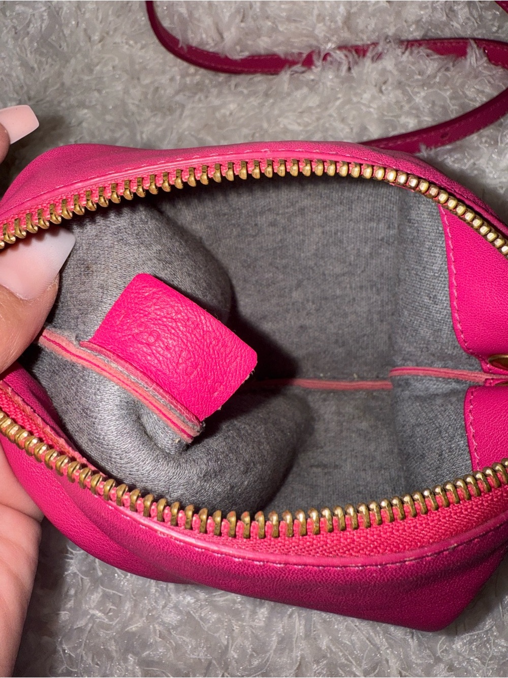 CELINE PINK LEATHER CROSSBODY 💕 - Picture 7 of 7
